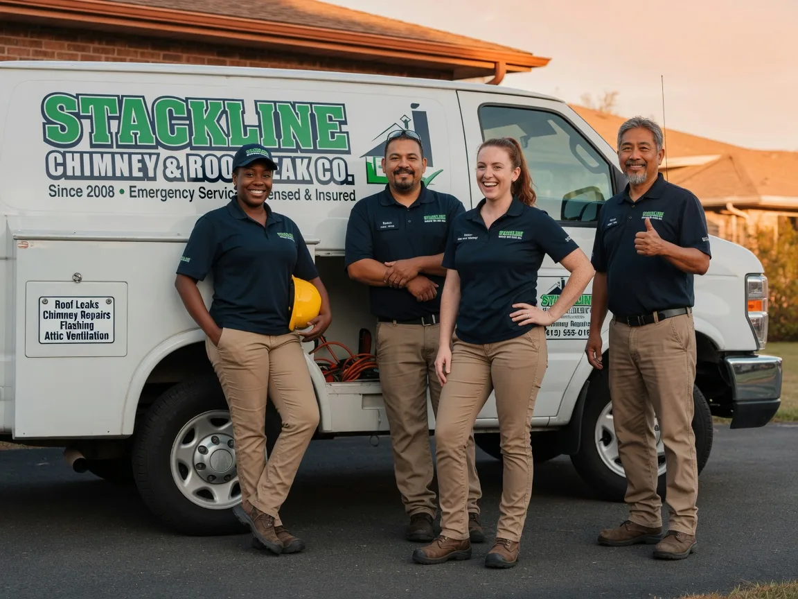 Chimney flashing repair company in Tobias, NE